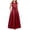 Wine, variant on ITSAME Girls Formal A-Line Dress with Pockets Round Neck Bow Belt Wedding Party Pageant Gown Wine Size 12