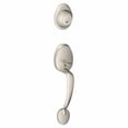 thumbnail image 4 of Dexter by Schlage JH58BAR620 Barcelona Exterior Handleset with Deadbolt, Antique Pewter, 4 of 7