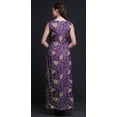 thumbnail image 4 of Bimba Floral Printed Front Slit Sleeveless Summer Spring Women Maxi PartyÂ&nbsp;Dress-Medium, 4 of 5