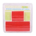 thumbnail image 1 of Wood 2pcs Grain Tool Grain Roller DIY Imitation Wood Painting Set Tool Grain Tools & Home Improvement Protractor for Drawing Right Angle Large Dws715 Clamp Right Angle Steel Baseboard Molding Trim, 1 of 4