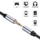 thumbnail image 5 of Cable De Extensión De Micrófono De Audio, 15 Pies, 3,5 Mm, Extensor Auxiliar Para Auriculares, Conector Jack De 4 Polos, Cable De Extensión Estéreo Macho A Hembra, Cable Trenzado Para Auriculares, Tv,, 5 of 5