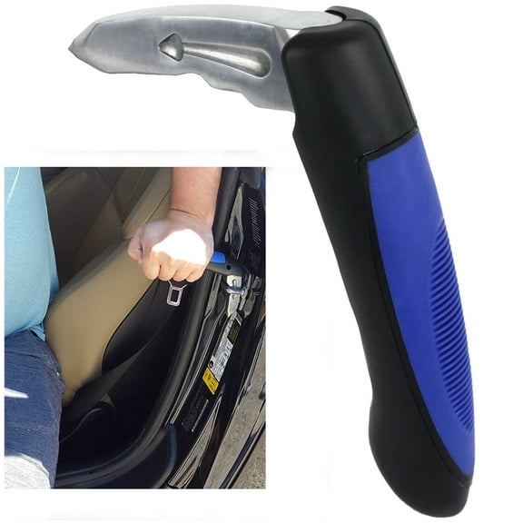 Car Door Automotive Handle Standing Aid Cane & Window Breaker - Safety Assist For Elderly,Handicap Support,Mobility Transfer & Vehicle Exit
