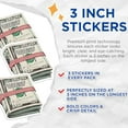 thumbnail image 2 of (3 Pack) Money Stack Decals - Hundred Dollar Bill Art - Cash Decal for Laptop- 3 Inches On Longest Side - Easy Peel & Apply - Made in USA - 3MCS5993, 2 of 7