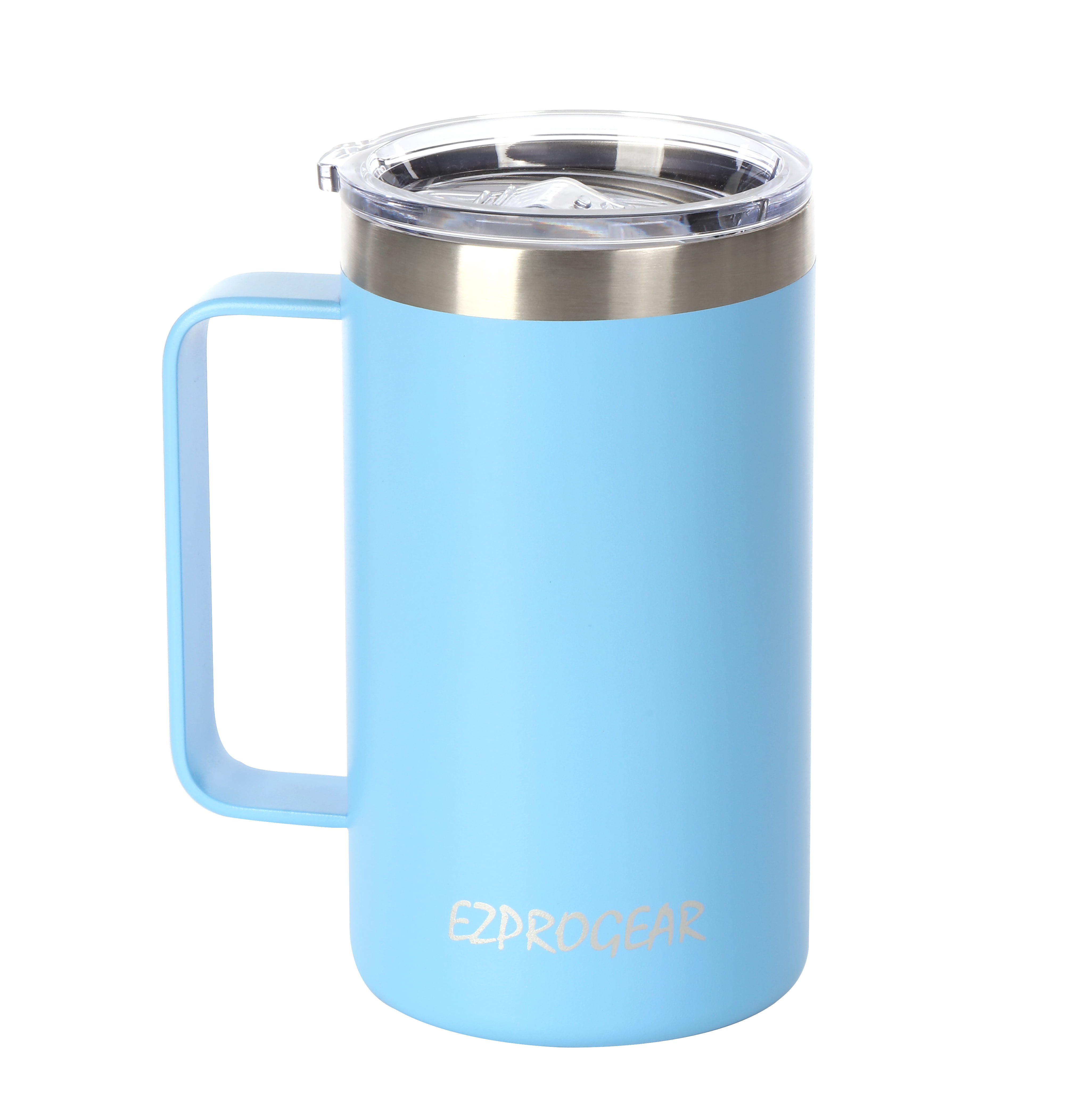 Zedker Iced Coffee Cups with Lids, Travel Mug, Insulated Coffee Cup with  Leakproof Lid, Travel Coffee Mug Vacuum Stainless Steel Reusable Coffee Cup