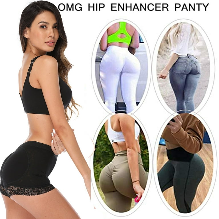 POP CLOSETS Hip and Butt Padded Enhancer Shapewear for Women Butt Lifter  Seamless Booty Shorts Underwear Body Shaper Panties 