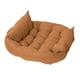 thumbnail image 1 of Camas lavables para gatos y perros Cojín Cama cálida para dormir para mascotas para gatos y perros Amarillo L, 1 of 9