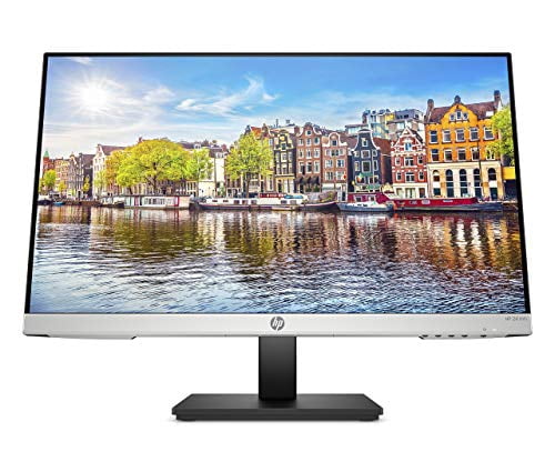 HP 24mh FHD Monitor 23.8-inch IPS Display 1080p Built-in Speakers and VESA Mounting Height/Tilt 