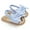 Light blue, variant on Actoyo 0-18M Summer Newborn Baby Girls Sandals Shoes Butterfly Flat With Heel Soft Cork Shoes