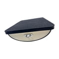 thumbnail image 2 of Tabla de equilibrio de madera, tabla de equilibrio, accesorio antideslizante, estiramiento, entrenamiento de estabilidad profesional para oficina,, 2 of 8