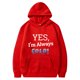 thumbnail image 3 of Gibobby Sudadera oversize mujer, Sudadera con capucha para mujer(RD1,XG), 3 of 4