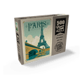 thumbnail image 2 of MyPuzzle - France: Paris, Vintage Poster - Premium 500 Piece Jigsaw Puzzle for Adults, 2 of 6