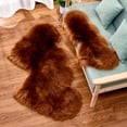 thumbnail image 2 of Dainzusyful Rugs For Living Room Rug Wool Imitation Sheepskin Rugs Non Slip Bedroom Shaggy Carpet Mats Home Decor, 2 of 2