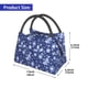 thumbnail image 2 of Fotbe Beautiful Snowflake Butterfly Bolsa Térmica Portátil con Estampado, Bolsa de Entrega de Alimentos Aislada, Bolsa Reutilizable de Gran Capacidad para Comidas y Supermercado, 2 of 6