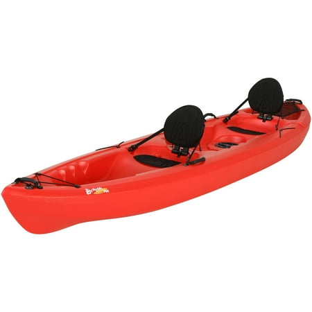 Lifetime 12' Beacon Sit On Top Tandem Kayak, Red, 90620