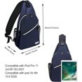 thumbnail image 5 of KAWELL Sling Backpack, Multipurpose Crossbody Shoulder Bag Travel Hiking Daypack, 5 of 6