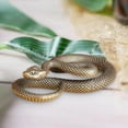 thumbnail image 4 of tegongse Brass Snake Figurine Keychain Pendant Charm Antique Animal Statue for Home Office Desktop Decoration and Bag Accessories, 4 of 10