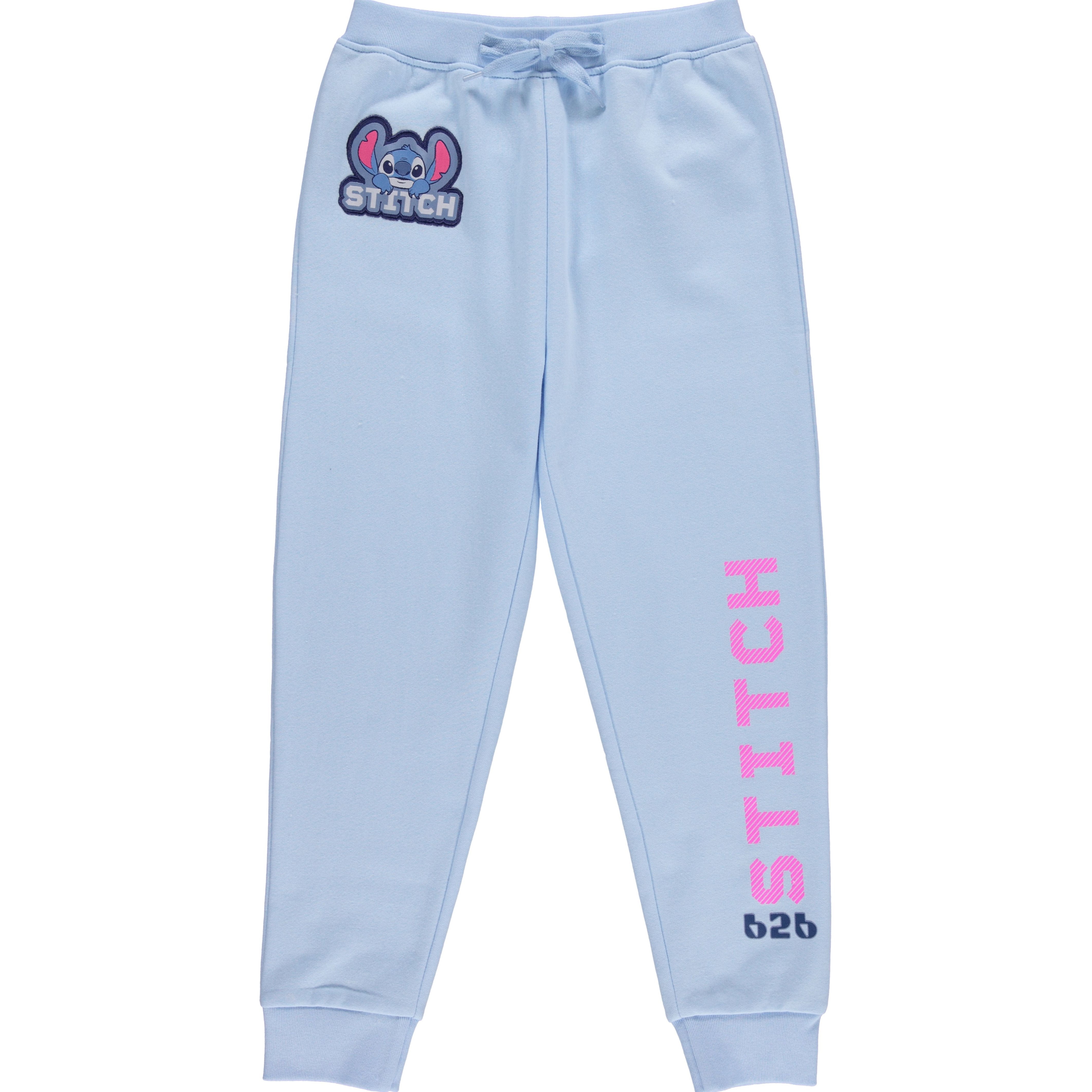 Disney Girls Lilo & Stitch Clothing Set - Stitch Sweatshirt Hoodie and Jogger - 2-Piece Outfit Set - Sizes 4-22