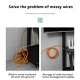 thumbnail image 2 of Corbatas Tubería de agua Cable Organizador Gancho Ajustable Autoblocante Zip Tie Clips 5pcs Ndcxsfigh  Libre de BPA, 2 of 3