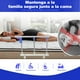 thumbnail image 4 of Meeyoga Barandal para Cama Adulto,Barandales para Cama con Tiras de Aislamiento Acústico Anticolisión,Rieles de Cama para Adultos Mayores,Barra de Agarre de Seguridad, 4 of 6