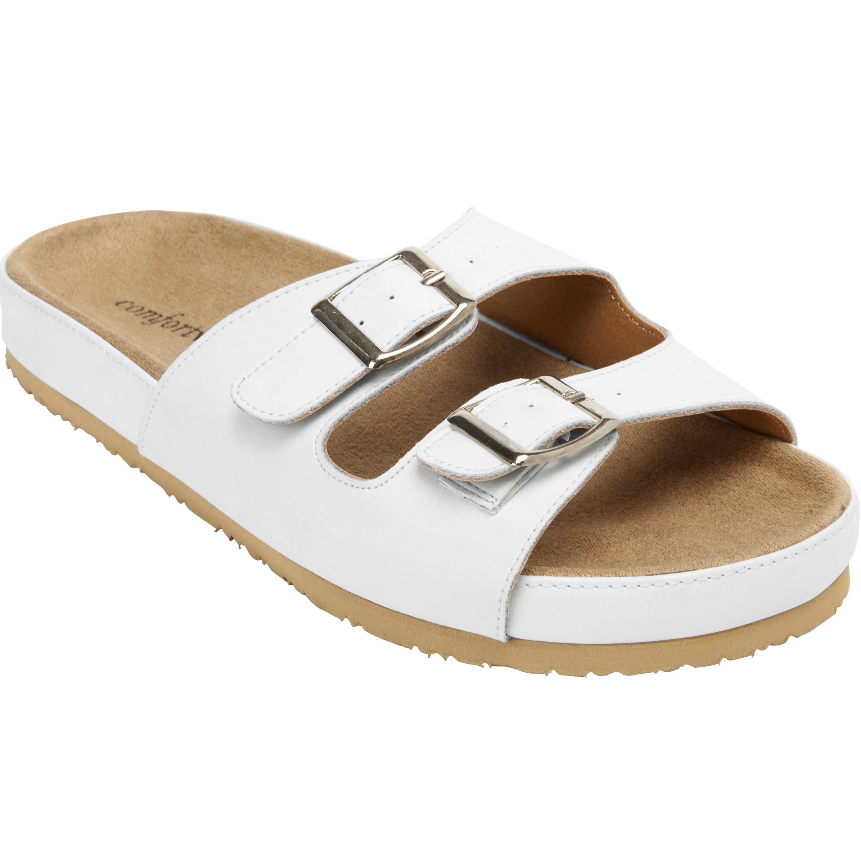 wide width footbed sandals