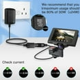 thumbnail image 3 of AC to DC Converter 2A 24W Car Cigarette Lighter Socket Adapter Power Cable 110-240V to 12V AC/DC for Car Appliances Home Use to Wall Plug (2 Pack), 3 of 9