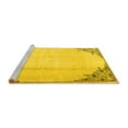 thumbnail image 2 of Ahgly Company Machine Washable Indoor Round Persian Yellow Traditional Area Rugs, 8' Round, 2 of 4