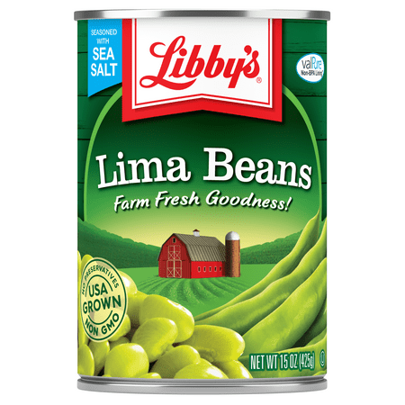 Libby's Canned Tender Young Lima Beans, 15 oz