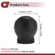 thumbnail image 4 of Cubierta de Pomo de Cambio de Marcha Única Bargains Universal para Coche SUV Camión RV Estilo Deslizante Protector de Mango de Cambio de Silicona 907-Negro, 4 of 7