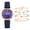 E, variant on EGNMCR Women's Quartz Watch Style Fashion Women's Watch Luxury Leather Analog Quartz WristWatch Ladies the watch