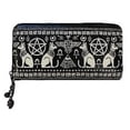 thumbnail image 2 of Cartera Lost Queen Anubis de piel sintética con cremallera, 2 of 2
