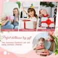 thumbnail image 7 of 32 Pcs Pink Dollhouse Furniture Set,4 in 1 Dollhouse accessories and furniture, Pretend Play Furniture Toys Christmas Birthday for Girls 3Y+, 7 of 7