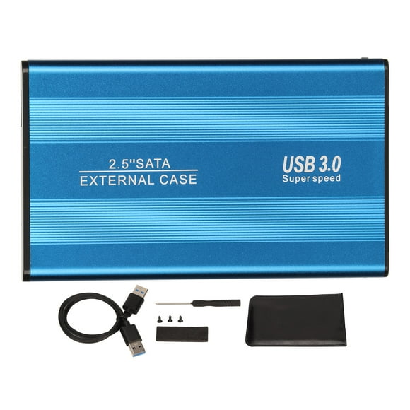 HDD Enclosure Adapter,USB3.0 HDD Enclosure 2.5in SATA External Case US HDD Enclosure Expertly Crafted