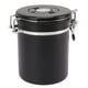 thumbnail image 2 of Contenedor de almacenamiento de granos de café, válvula de escape de acero inoxidable 304, tanque sellado para granos de café con rastreador de fecha y cuchara, 1,2 L (12x12 cm/4,7x4,7 pulga, 2 of 10