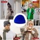 thumbnail image 3 of Gorro de lana Qarigey de tendencia Azul zafiro, 3 of 6