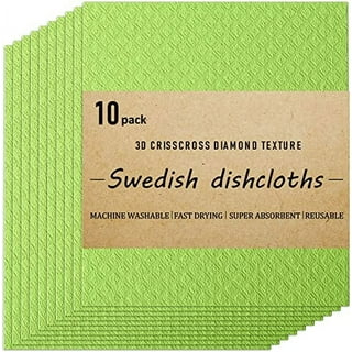 Swedish Dishcloth Natural Cleaning / Sponge Cloth – The Seasoned Gourmet