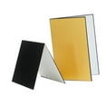 thumbnail image 5 of Kokiya 2 Pieces 3 in 1 Light Reflectors Foldable Photography Cardboards for Jewelry A4, 5 of 9