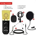 thumbnail image 3 of Mic for Computer PC Gaming Podcast Desktop Tripod Stand Kit for Streaming Recording Vocals Voice Cardioids Studio, 3 of 5