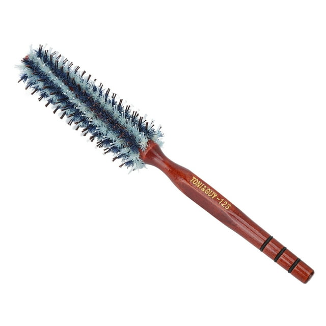 Round Hair Brush, High Temperature Resistant Boar Bristle Round Brush For Home 12s Minimum Size