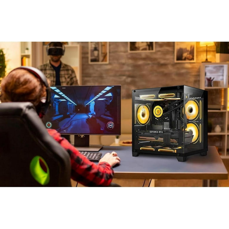 Hoengager Gaming PC -AMD Ryzen 7 5700X 3.4 GHz-RTX 2060 6GB