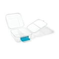 thumbnail image 3 of LocknLock - Set of 2 EasyLunch Lunch Box Containers, 1.2 Liter Capacity, Blue, 3 of 4