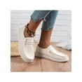 thumbnail image 3 of UKAP Mocasines de mujer Zapatos sin cordones Zapatos de lona con estampado de leopardo Zapatillas de deporte informales, 3 of 8