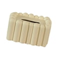 thumbnail image 4 of Dispensador de pañuelos faciales elegante para restaurantes, tocadores y oficinas. Crema, 4 of 9