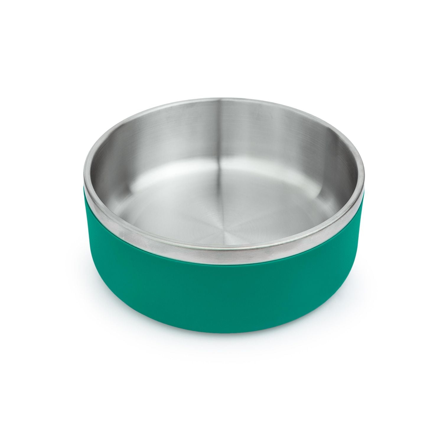 One Paw, Large Double Stainless Steel Dog Bowl, 2.1L (71 oz)