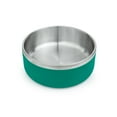 thumbnail image 1 of One Paw, Large Double Stainless Steel Dog Bowl, 2.1L (71 oz), 1 of 5
