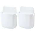 thumbnail image 1 of Oleegame 1PC Spoon And Lid Rest Wall-mounted Storage Box Storage Rack Remote Control Panel Storage Box White, 1 of 2