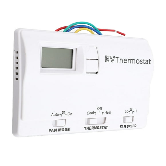 RV Digital Thermostat 3 Modes Wall Mounted HVAC Thermostat 83303362 for Heating & Cooling