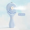 thumbnail image 7 of CASAFUN Portable Water Mist USB Fan with 3 Speed,Folding Handheld Quiet Neck Mini Fan with the Water Refill,Moisturize and Cool Down,Hung around the Neck for Home Outdoor Travel Sports Gym, 7 of 7