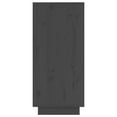 thumbnail image 4 of vidaXL Buffet Gris 31.5x34x75 cm Pin Massif, 4 of 5