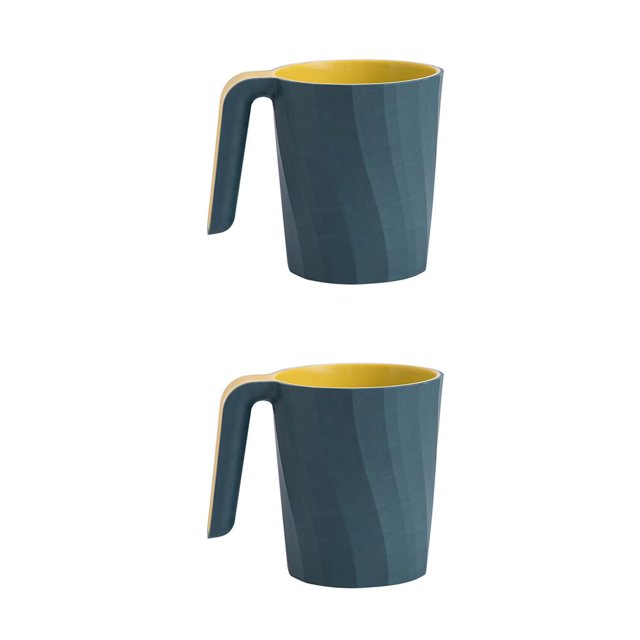 Naiovety Vaso de plástico para cepillo de dientes, vaso de baño, artículos de tocador de viaje, taza de lavado, accesorios de baño antideslizantes de Type2 NO2 Naiovety CBP065428