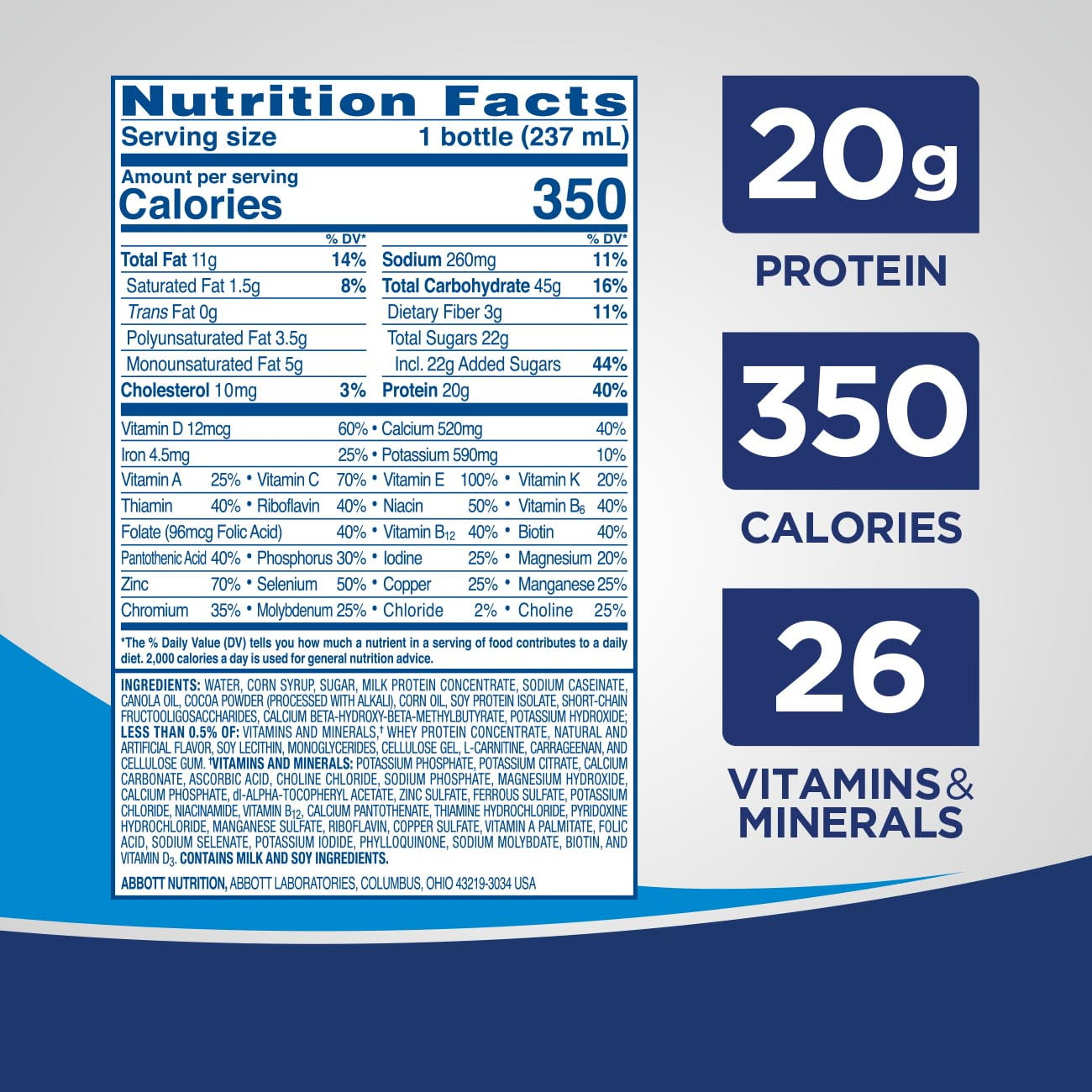 Ensure Enlive Chocolate Nutrition Facts Bios Pics Ensure Enlive Chocolate Nutrition Facts Bios Pics